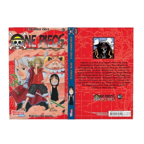 Buchcover und Innenansicht für das Buch: One Piece
