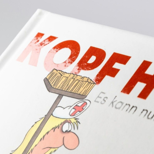Buchcover und Innenansicht für das Buch: Uli Stein: Gute Wünsche!: Kopf hoch! Schwarzer Humor hilft
