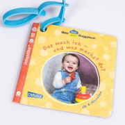 Buchcover und Innenansicht für das Buch: Baby Pixi (unkaputtbar) 159: Mein Baby-Pixi-Buggybuch: Das mach ich ... und was machst du?