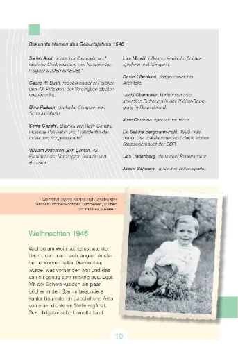 Buchcover und Innenansicht für das Buch: Aufgewachsen in der DDR - Wir vom Jahrgang 1946 - Kindheit und Jugend