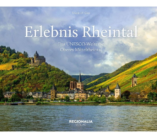 Buchcover und Innenansicht für das Buch: Erlebnis Rheintal