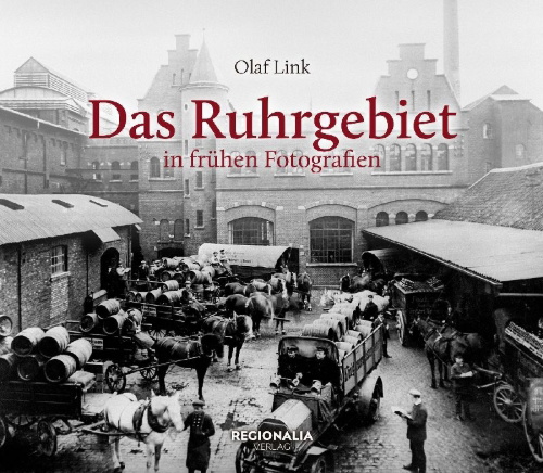 Buchcover und Innenansicht für das Buch: Das Ruhrgebiet in frühen Fotografien