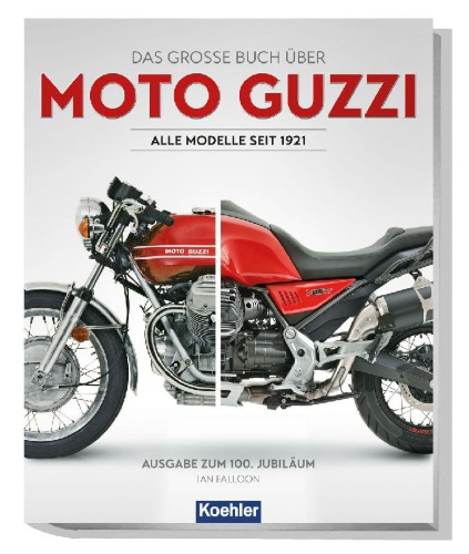 Buchcover und Innenansicht für das Buch: Moto Guzzi