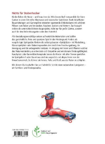 Buchcover und Innenansicht für das Buch: Der Spielgarten