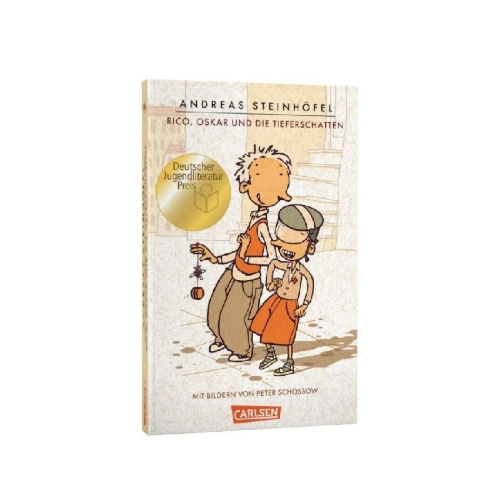 Buchcover und Innenansicht für das Buch: Rico, Oskar und die Tieferschatten (Rico und Oskar 1)