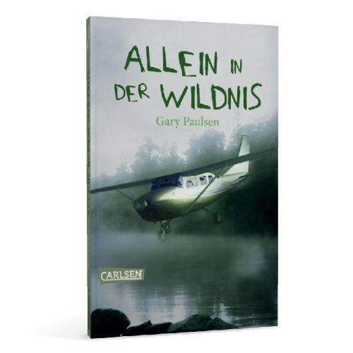 Buchcover und Innenansicht für das Buch: Allein in der Wildnis