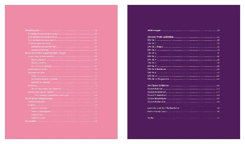Buchcover und Innenansicht für das Buch: Restgarn-Remix - Kleidung stricken aus Wollresten