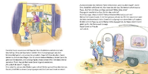 Buchcover und Innenansicht für das Buch: LESEMAUS 115: Conni traut sich was