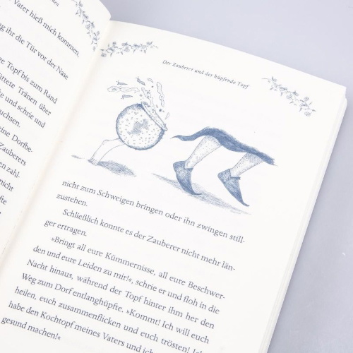 Buchcover und Innenansicht für das Buch: The Tales of Beedle the Bard