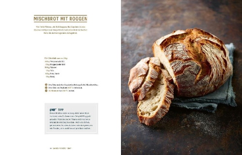 Buchcover und Innenansicht für das Buch: Brot backen in Perfektion - Sonderedition