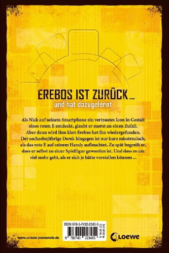 Buchcover und Innenansicht für das Buch: Erebos 2 (Limited Edition)