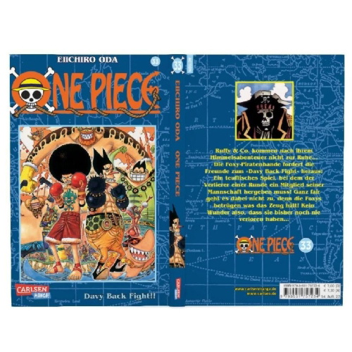 Buchcover und Innenansicht für das Buch: One Piece