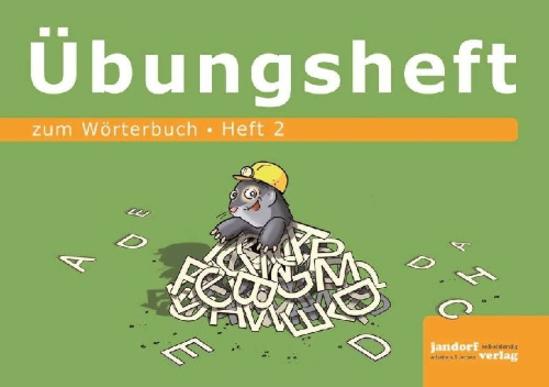 Buchcover und Innenansicht für das Buch: Wörterbuchübungsheft 2 (Übungsheft zum Wörterbuch 19x16cm)