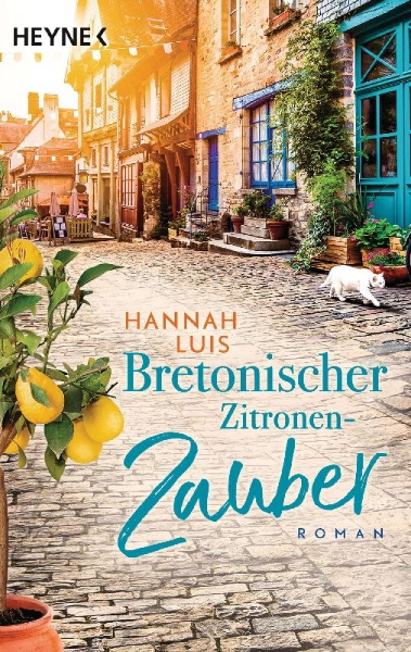 Buchcover und Innenansicht für das Buch: Bretonischer Zitronenzauber