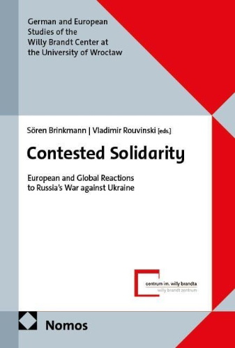 Buchcover und Innenansicht für das Buch: Contested Solidarity