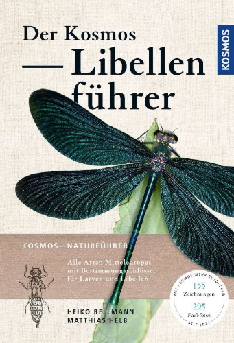 Buchcover und Innenansicht für das Buch: Der Kosmos Libellenführer