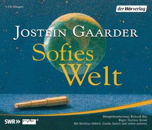 Buchcover und Innenansicht für das Buch: Sofies Welt (Hörspiel)