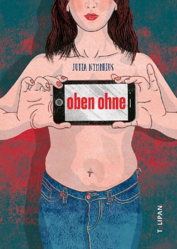 Buchcover und Innenansicht für das Buch: Oben ohne