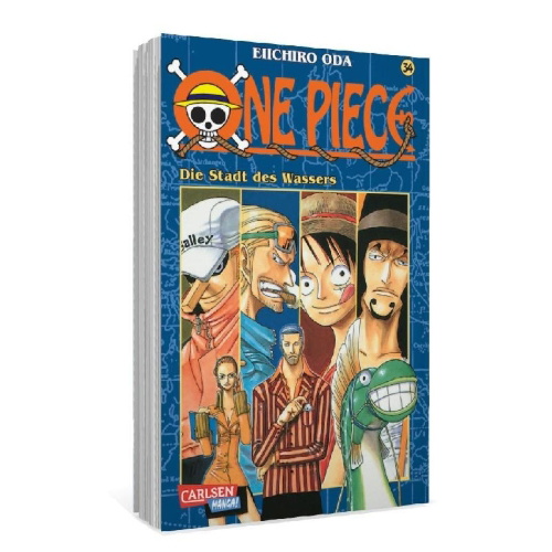 Buchcover und Innenansicht für das Buch: One Piece