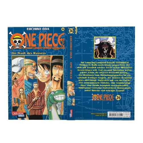 Buchcover und Innenansicht für das Buch: One Piece