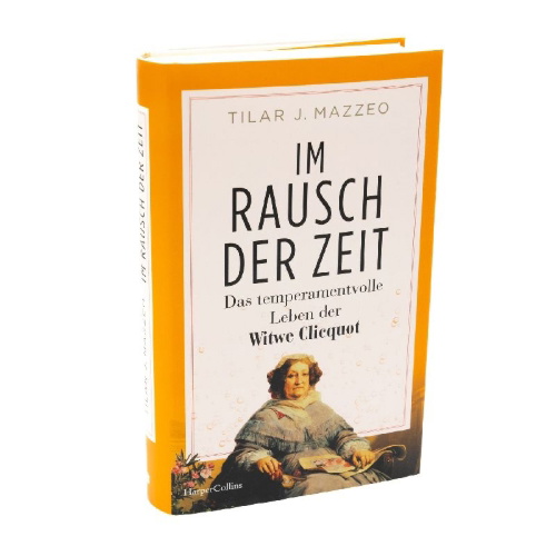 Buchcover und Innenansicht für das Buch: The Widow Clicquot