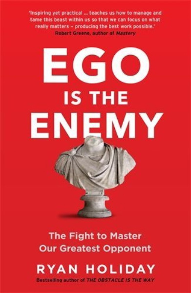 Buchcover und Innenansicht für das Buch: Ego is the Enemy