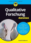 Buchcover und Innenansicht für das Buch: Qualitative Forschung für Dummies