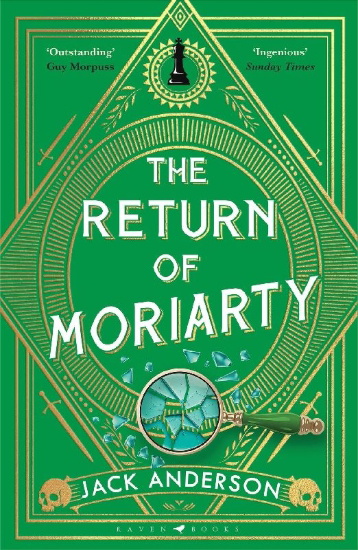Buchcover und Innenansicht für das Buch: The Return of Moriarty