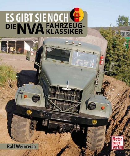 Buchcover und Innenansicht für das Buch: Fahrzeugklassiker der NVA