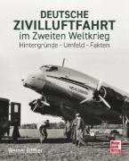 Buchcover und Innenansicht für das Buch: Deutsche Zivilluftfahrt im Zweiten Weltkrieg
