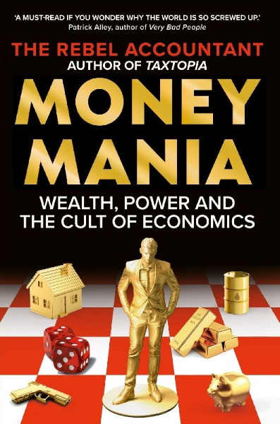 Buchcover und Innenansicht für das Buch: MONEYMANIA