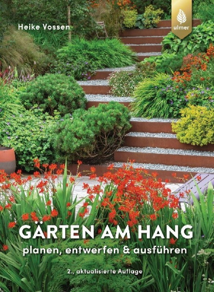 Buchcover und Innenansicht für das Buch: Gärten am Hang