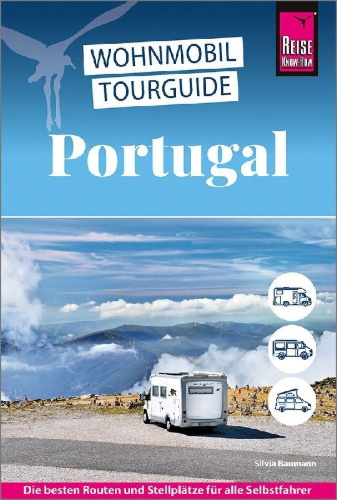 Buchcover und Innenansicht für das Buch: Reise Know-How Wohnmobil-Tourguide Portugal