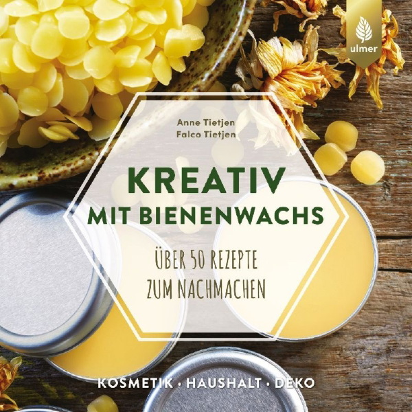 Buchcover und Innenansicht für das Buch: Kreativ mit Bienenwachs