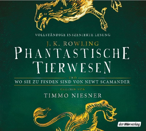 Buchcover und Innenansicht für das Buch: Fantastic Beasts and Where to Find Them (Bloomsbury Publishing)