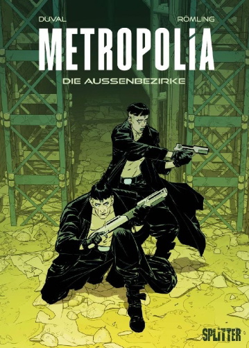Buchcover und Innenansicht für das Buch: Metropolia 2