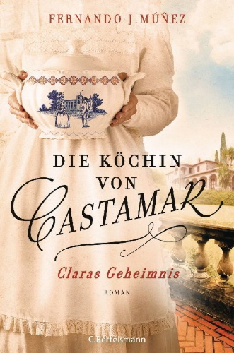 Buchcover und Innenansicht für das Buch: La cocinera de Castamar