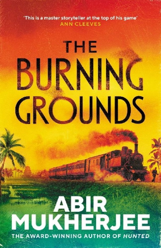 Buchcover und Innenansicht für das Buch: The Burning Grounds