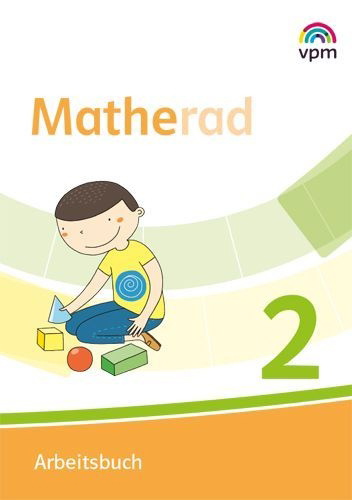 Buchcover und Innenansicht für das Buch: Matherad 2. Arbeitsbuch Klasse 2