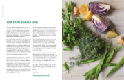 Buchcover und Innenansicht für das Buch: Veganuary