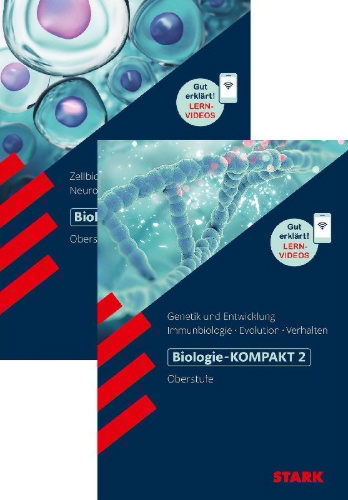 Buchcover und Innenansicht für das Buch: STARK Biologie-KOMPAKT - Band 1 und 2