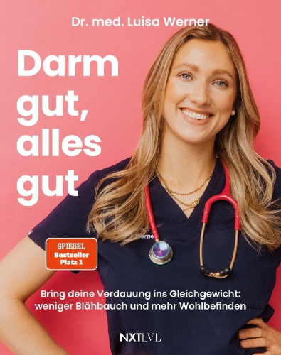 Buchcover und Innenansicht für das Buch: Darm gut, alles gut