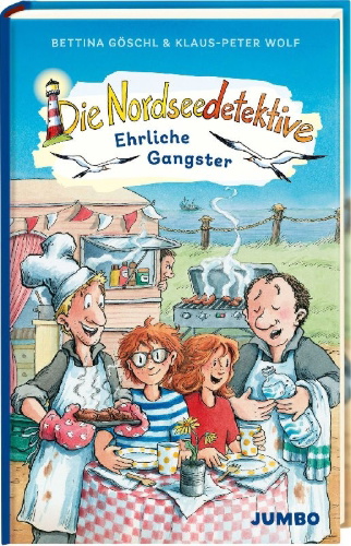 Buchcover und Innenansicht für das Buch: Die Nordseedetektive (Band 14) - Ehrliche Gangster