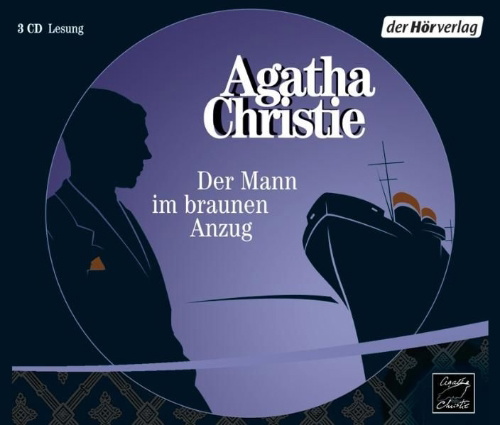 Buchcover und Innenansicht für das Buch: Der Mann im braunen Anzug