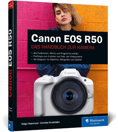 Buchcover und Innenansicht für das Buch: Canon EOS R50