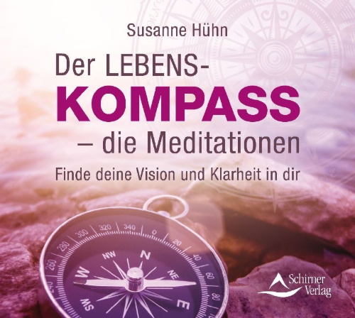 Buchcover und Innenansicht für das Buch: Der Lebenskompass - die Meditationen