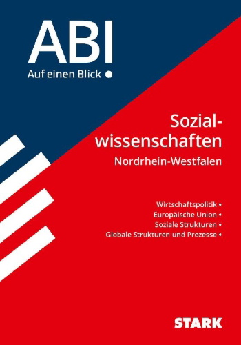 Buchcover und Innenansicht für das Buch: STARK Abi - auf einen Blick! Sozialwissenschaften NRW ab 2022