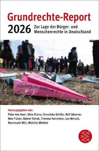 Buchcover und Innenansicht für das Buch: Grundrechte Report 2026