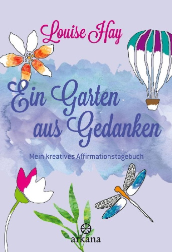 Buchcover und Innenansicht für das Buch: Ein Garten aus Gedanken