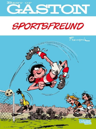Buchcover und Innenansicht für das Buch: Gaston - Hors-série Tome 6 - Lagaffe champion !